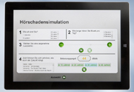 Earbox Hörschadensimulation