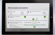 Earbox Hörschadensimulation